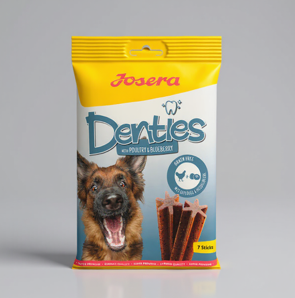 Josera Denties com Frango e Mirtilo 180gr